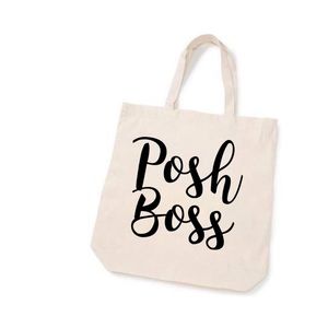 NWT Posh Boss standard fabric tote bag